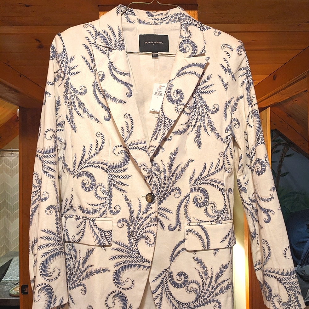 NWT Banana Republic Factory Size 6 Women's Blazer